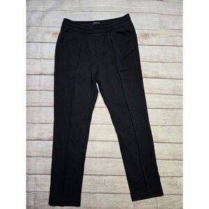 H&M  Men's Straight Fit Joggers Cotton/Poly/Spandex Size Small Drawstring Black